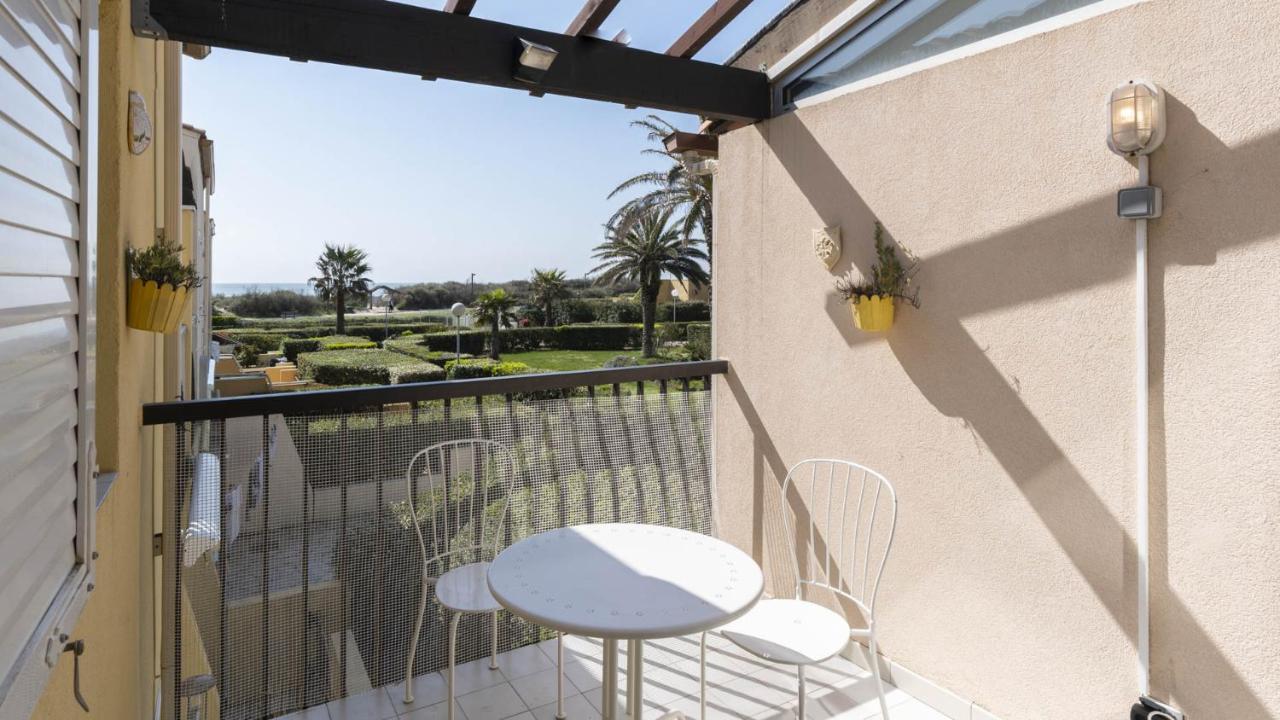 Aquaplage- 126- Appart Vue Jardin- 4 Pers Agde Luaran gambar